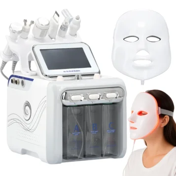 Zariadenie na hydradermabráziu 7 v 1 s LED maskou