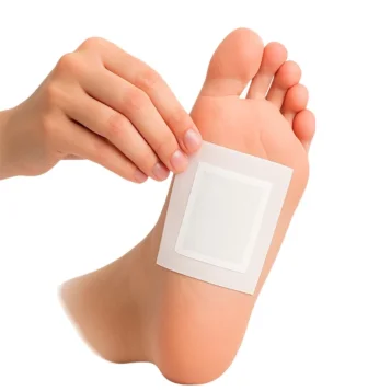 Detoxikačné náplasti s bambusovým octom a zázvorom - 10 ks - Náhľad