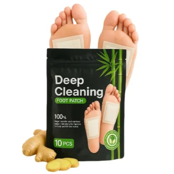 Detoxikačné náplasti s bambusovým octom a zázvorom - 10 ks