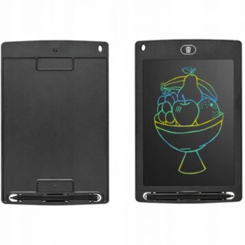 Detský kresliaci tablet 8,5“, čierny - Náhľad