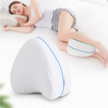 2 x Memory Pillow Comfy-3 Pamäťový ortopedický vankúš na nohy, 22 x 24cm - Náhľad