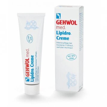 Gehwol Lipidro Creme - Krém na suchú pokožku nôh zabraňujúci tvorbe mozolov 75ml