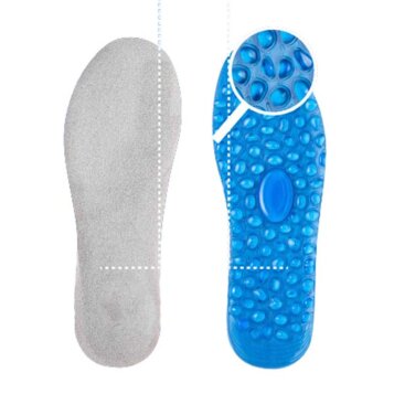 Gélové vložky na tlmenie bolesti päty pre pracovné topánky, strihacie, Work Gel - Náhľad