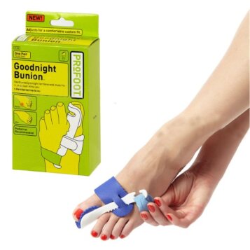 Dlaha na korekciu vykriveného palca, výrastkov a pľuzgierov halux - biela 2ks