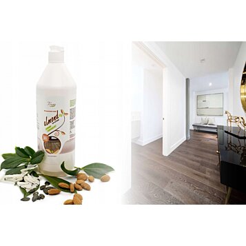 Almond Optifloor - ekologický čistiaci koncentrát na drevo a drevenné podlahy, 1 L - Náhľad