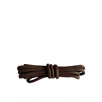 Hrubé okrúhle voskované šnúrky do topánok 60cm - Náhľad