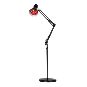 Infračervená lampa Sollux na domáce použitie čierna - 150 W