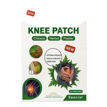Bylinné náplasti na koleno Knee patch - 10 ks - Náhľad
