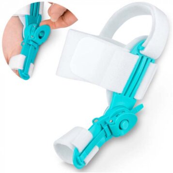 Nastaviteľná ortéza, korektor na hallux valgus pre deň aj noc, Bluex - Náhľad