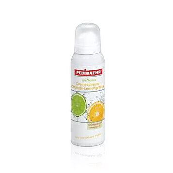 Krémová pena pomaranč - citrónová tráva, intenzívna výživa pokožky nôh, 125 ml