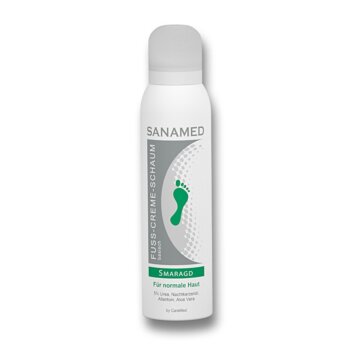 Krémová pena pre normálnu až suchú pokožku Sanamed Smaragd, 150 ml