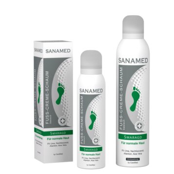 Krémová pena pre normálnu až suchú pokožku Sanamed Smaragd, 150 ml - Náhľad