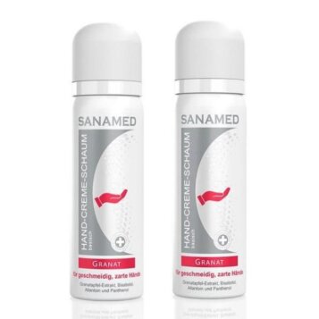 Krémová pena pre vláčne a jemné ruky Sanamed Granat, 100 ml - Náhľad
