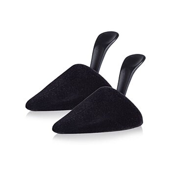 Dámsky napinák s rúčkou špicatý tvar, čierna 35-40