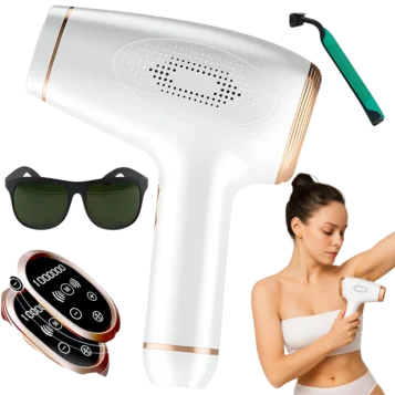 Laserový IPL epilátor pre trvalé odstránenie chĺpkov