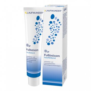 Premasťujúci balzam na nohy, na suchú pokožku, Laufwunder, 75 ml