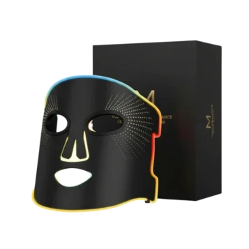 LED terapeutická maska na omladenie pleti Luxury – červené, modré a žlté svetlo