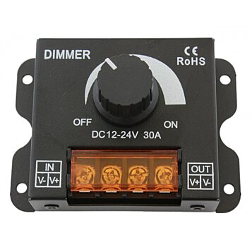 Ručný LED stmievač 12-24V 30A