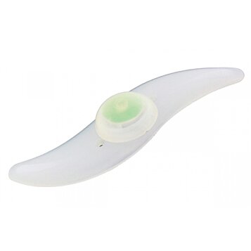 LED svetlo do výpletu bicykla zelené