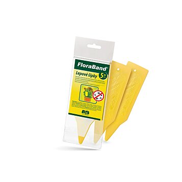 Lepiace šípky Flora Band na ochranu kvetín pred škodcami, 5 ks, 4,7× 14,8 cm