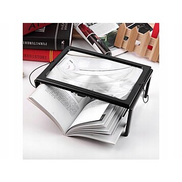 Lupa na čítanie A4 s 3-násobným zväčšením, Magnifying Glass - Náhľad