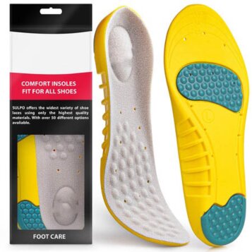 Mäkké penové vložky, ktoré tlmia chodidlo – vetrané