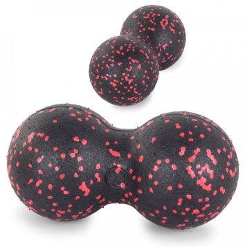 Masážna dvojitá loptička, Double roller ball - Náhľad
