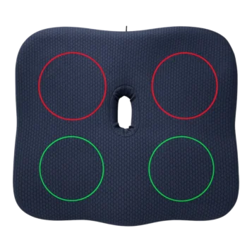 Masážny vankúš na sedenie s funckiou vyhrievania - Náhľad