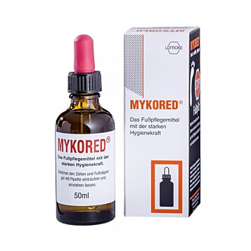 Mykored roztok pipeta, starostlivosť o medziprstné priestory, proti mykózam, zápachu - 50 ml