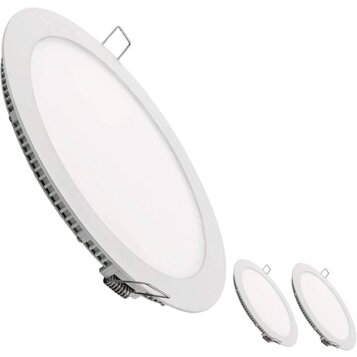 Okrúhly zapustený LED svetlo panel 23 x 23 cm, 20W