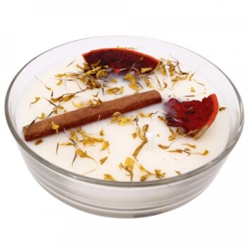 Organická sviečka s tromi knôtmi Goji Moro Orange, 200 g