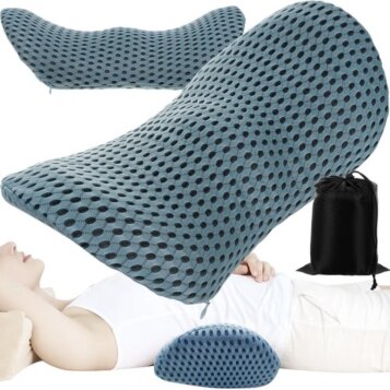 Ortopedický bedrový vankúš Lumbar, 23 x 13 x 24 cm