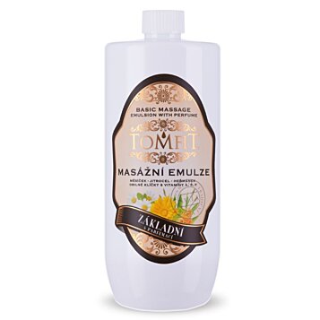 Parfumovaná masážna emulzia - základná, 1l