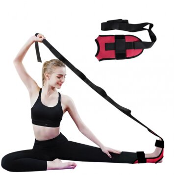 Pás na naťahovanie svalov, na úľavu od bolesti, strečový popruh 155 cm, StretcherStar