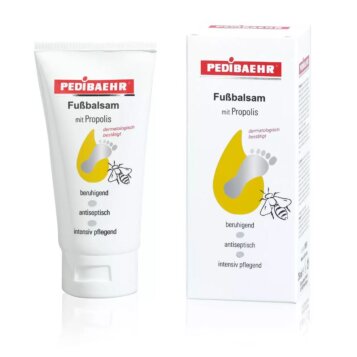 Pedibaehr balzam na nohy s propolisom pre suché a popraskané chodidlá, 125 ml