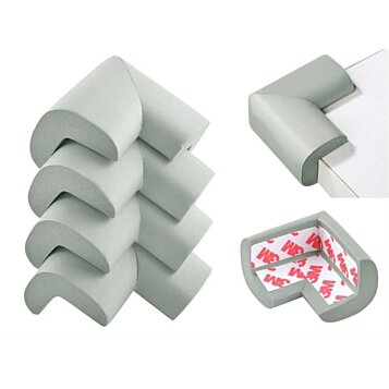 Penová ochrana rohov šedá 4 kusy