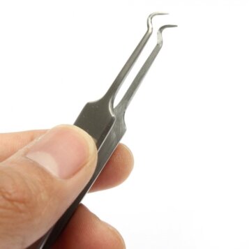 Pinzeta na čistenie porov, vytláčanie a odstránenie akné, čiernych pupienkov z pleti - Náhľad