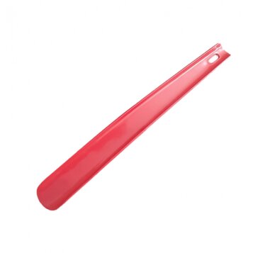 Plastový obuvák na topánky krátky, 32x4 cm, červený