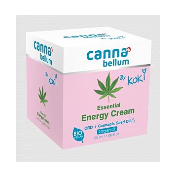 Pleťový krém Energy Cannabellum od KOKI  50 ml - Náhľad