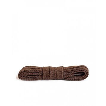 Ploché bavlnené šnúrky do topánok 45cm - Náhľad