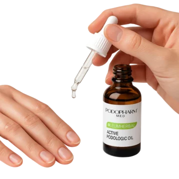 PODOPHARM OLEUM HERBAL - aktívny podologický olej na starostlivosť o nohy - Náhľad