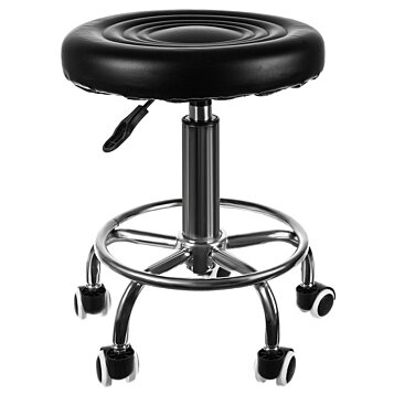 Pracovná otočná stolička - čierna