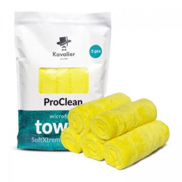 Viacúčelová utierka z mikrovlákna na auto, 350 g/m2, SoftXtreme Plush Perfection - 5 ks