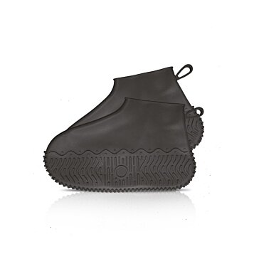 Vodeodolné návleky na tenisky silikónové elastické Raincover for Sneakers čierne S