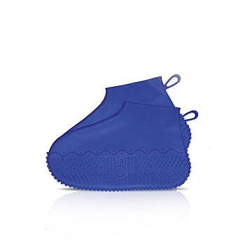 Vodeodolné návleky na tenisky silikónové elastické Raincover for Sneakers modré
