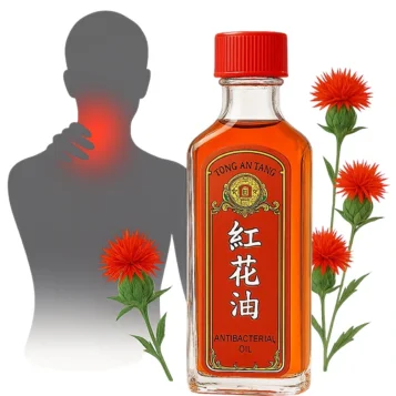 Čínsky bylinný olej Wing Long Red Flower Oil - 20 ml