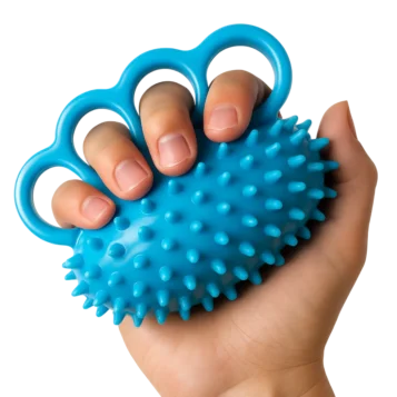 Rehabilitačná masážna pomôcka na ruku