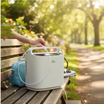 Renovovaný kyslíkový koncentrátor Philips Respironics SimplyGo - Náhľad