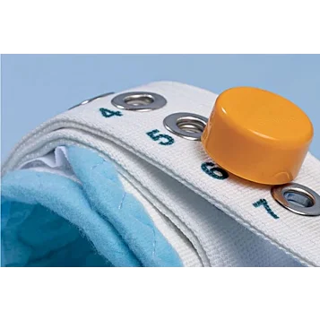 Bezpečnostné fixačné popruhy na nohy pre pacientov SALVAFIX Memory Pro - Náhľad