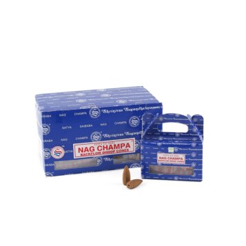 SATYA - Nag Champa Backflow vonné kužele, 24ks